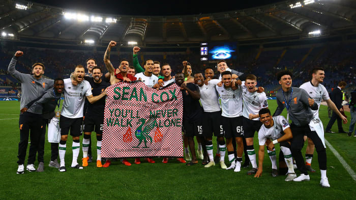 Sean Cox was beaten by Roma supporters in 2018